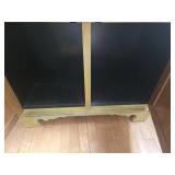 Vintage Mid Century Colonial Revival Storage Cabinet