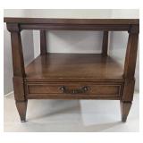 Vintage Columbia Mahogany End Table