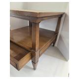 Vintage Columbia Mahogany End Table