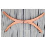 Vintage Mid Century Wood Coffee Table Base