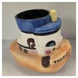 Vintage Tuggle the Tugboat Cookie Jar