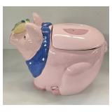 Vintage Coco Dowley Ceramic Pig Cookie Jar