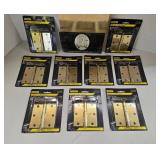 Stanley Solid Brass Door Hardware Mixed Lot - New in Package