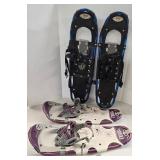 Tubbs & Atlas Snowshoes Mixed Lot (2 Pairs)