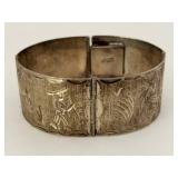 Sterling Silver Mexico Cuff Bracelet