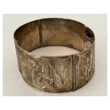 Sterling Silver Mexico Cuff Bracelet