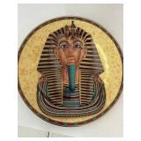 Ceramic Decor Mixed Lot  Egyptian Plate, Sake