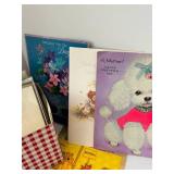 Vintage Greeting Cards, Sticker Sheets & Ephemera Mixed Lot