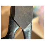Mixed Lot: Jewelry Pieces for repurpose, Hot Glue Gun, Wooden Yardstick & Large Steel Shears by Murray Black Co