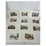 Paris Watercolor Print Set