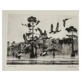 Richard E. Bishop Waska Widgeon Bird Print Reproduction