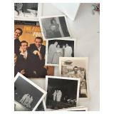 RARE The Four Lads Vintage Memorabilia Mixed Lot with Signatures
