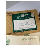 RARE The Four Lads Vintage Memorabilia Mixed Lot with Signatures