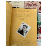 RARE The Four Lads Vintage Memorabilia Mixed Lot with Signatures