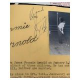 RARE The Four Lads Vintage Memorabilia Mixed Lot with Signatures