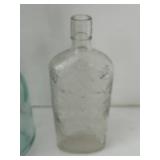 Vintage Glass Bottle Mixed Lot of 3
