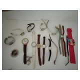 Mixed Lot of Fashion Watches & Watch Bands