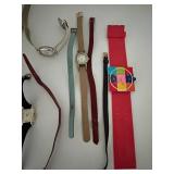 Mixed Lot of Fashion Watches & Watch Bands
