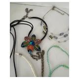 Mixed Costume Jewelry Necklace Lot