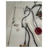 Mixed Costume Jewelry Necklace Lot