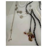Mixed Costume Jewelry Necklace Lot