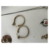 Sterling Jewelry & Silver Trinket Assortment