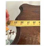 Wooden Two-Tier Accent Table v