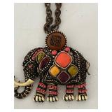 Mixed Lot of 3 Statement Necklaces one by Tortolani & unsigned Hattie Carnegie