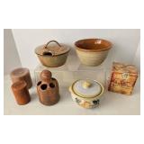 Mixed Lot: Stoneware, Candles & Kentucky Bourbon Fragrance