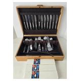 Vintage Amefa Apeldoorn Stainless Flatware - 96 Pieces