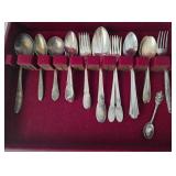 Stainless and Silver Plated Flatware Mixed Lot in Box