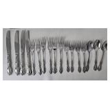 Stainless and Silver Plated Flatware Mixed Lot in Box