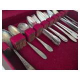 Stainless and Silver Plated Flatware Mixed Lot in Box