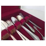 Stainless and Silver Plated Flatware Mixed Lot in Box