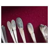 Stainless and Silver Plated Flatware Mixed Lot in Box