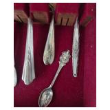 Stainless and Silver Plated Flatware Mixed Lot in Box