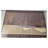 Signed Mixed Media Framed Art 15/344