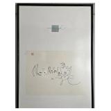 Numbered and Stamped Edition Lithograph "The Family" by John Lennon