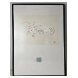 Numbered and Stamped Edition Lithograph "The Family" by John Lennon