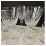 Crystal Glassware 14-Piece Mixed Lot With Bailey