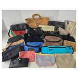 Mixed Brand Handbag & Pouch Lot of 19
