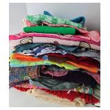 Large Assortment of Mixed Scarves