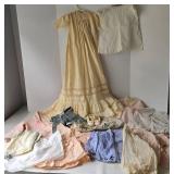 Antique Baby Clothing & Christening Gown Mixed Lot