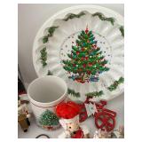 Vintage Mixed Lot Christmas Ornaments, Decor & Icicles Mixed Lot