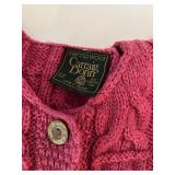 Carraig Donn Merino Wool Cable Knit Cardigans (Lot of 2)