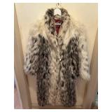 Vintage Avec Tu Mod Shaggy Fur Coat