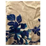 Antique Embroidered Silk Kimono Robe