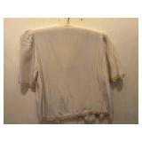 Lace Trim Cardigan Style Top