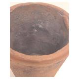 Vintage Unglazed Foundry Crucible or Melting Pot
