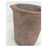 Vintage Unglazed Foundry Crucible or Melting Pot